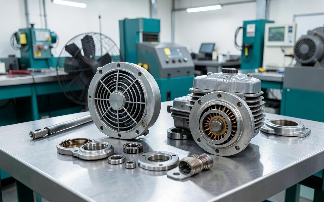 Fan Motor ve Motor Kapağı Revizyonu Fan Motor ve Motor Kapağı Revizyonu